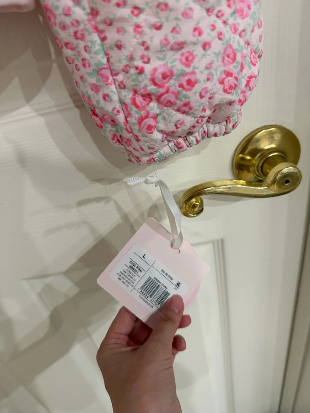 New LoveShackFancy x Target Rose Charlotte Roseheart Quilted Barn Jacket  Size L